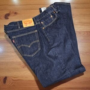 Men's  Big & Tall Levi's Deep Indigo Jeans 44x32